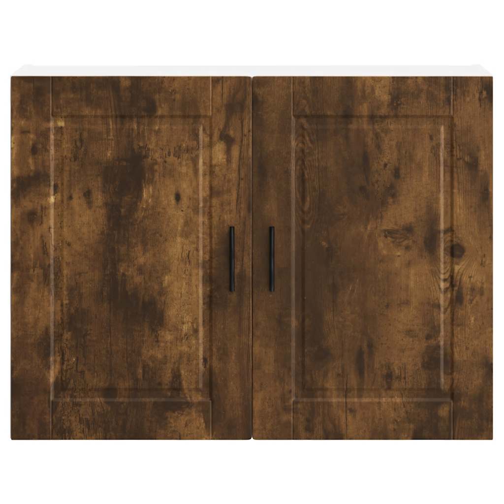 vidaXL Armario de pared cocina Porto madera ingeniería roble ahumado - Image 6