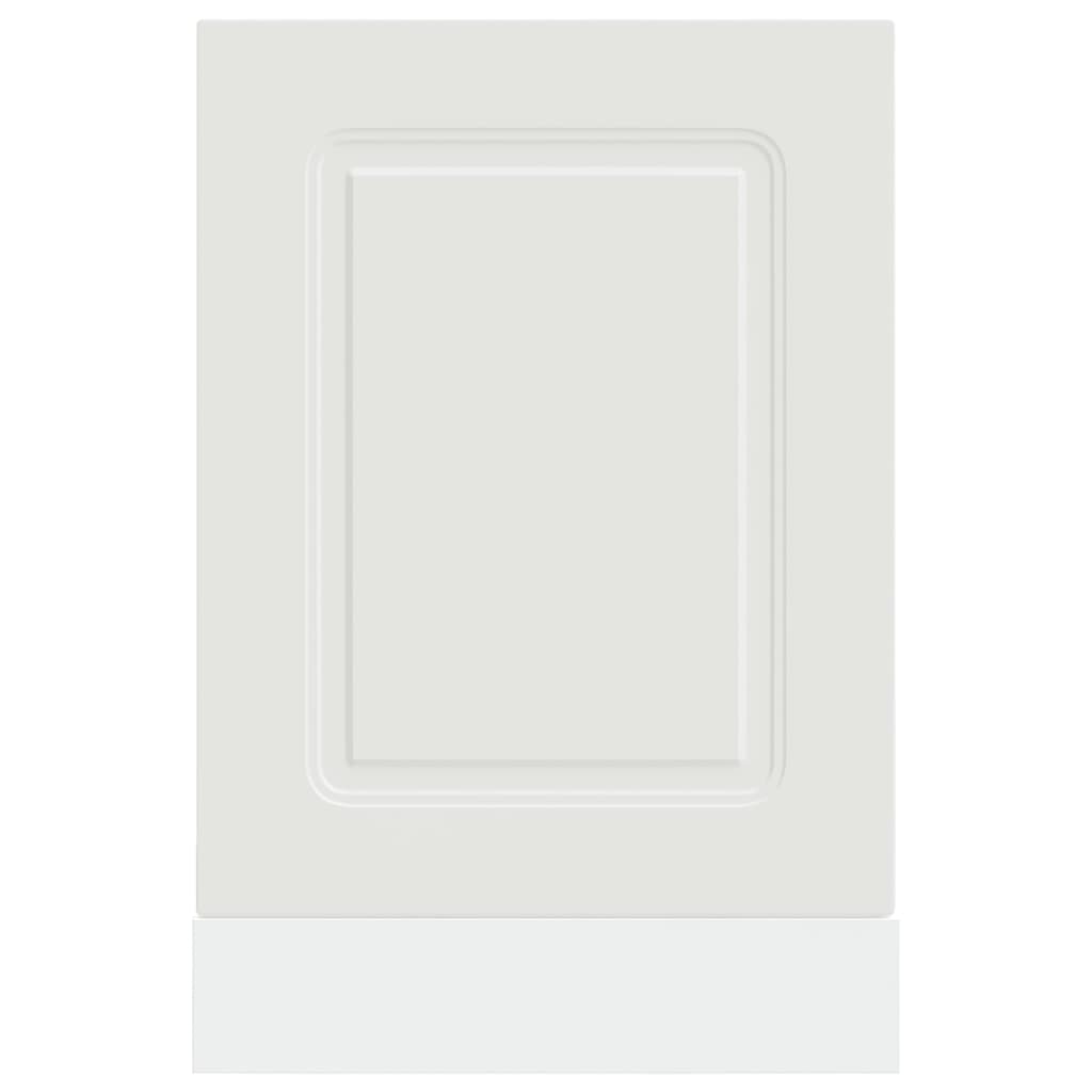 vidaXL Panel para lavavajillas Kalmar blanco 45x1,5x67 cm - Image 4