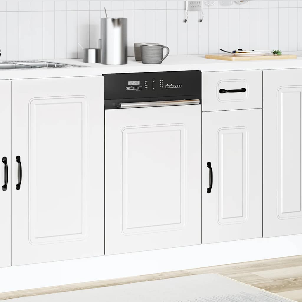 vidaXL Panel para lavavajillas Kalmar blanco 45x1,5x67 cm - Image 3