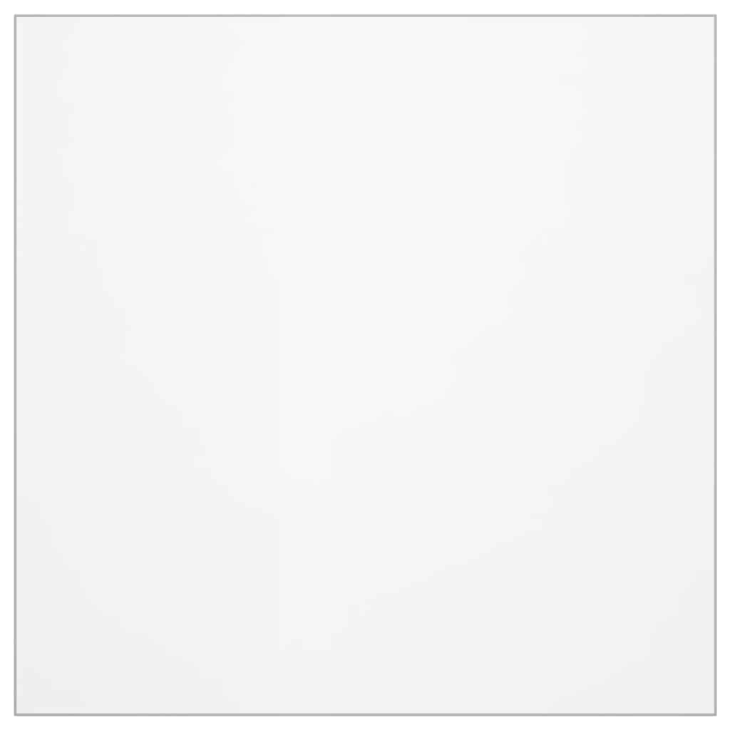 vidaXL Protector de mesa PVC mate 70x70 cm 1,6 mm