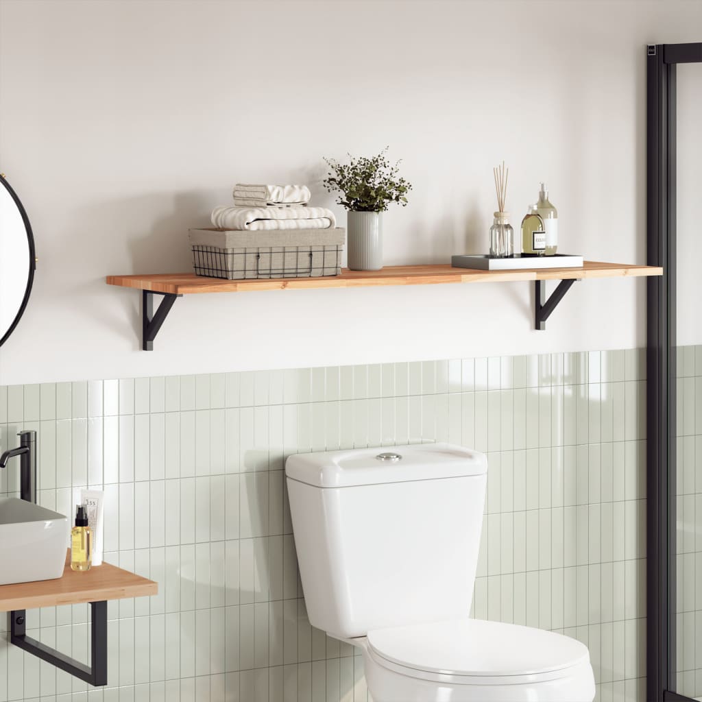 vidaXL Tablero de mesa rectangular madera maciza acacia 120x40x2 cm