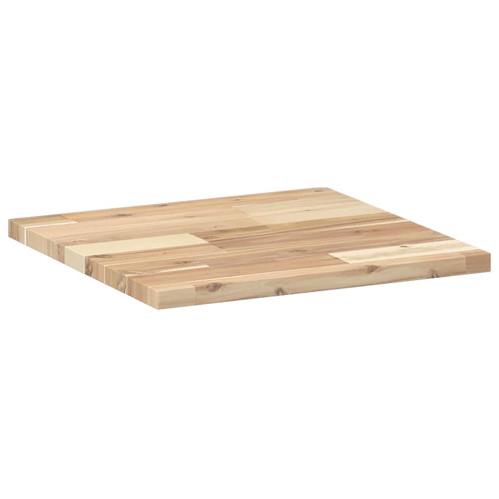 vidaXL Tablero de mesa cuadrado madera maciza de acacia 40x40x2 cm
