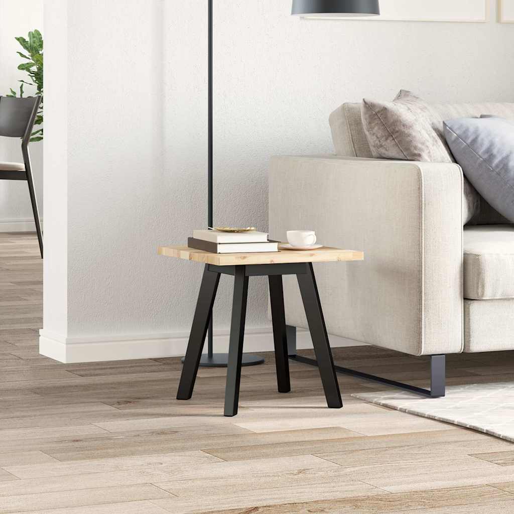 vidaXL Tablero de mesa cuadrado madera maciza de acacia 40x40x2 cm - Image 3