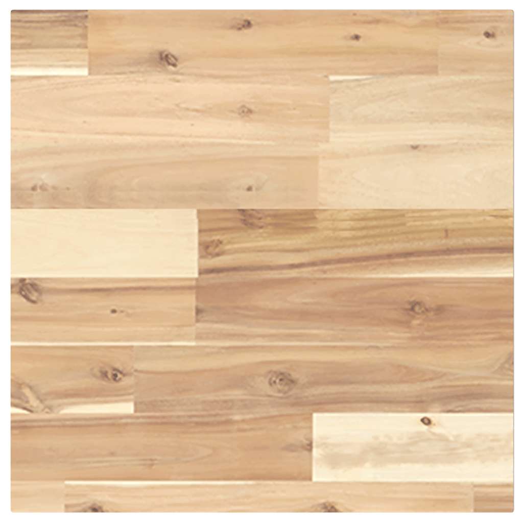 vidaXL Tablero de mesa cuadrado madera maciza de acacia 40x40x2 cm - Image 4