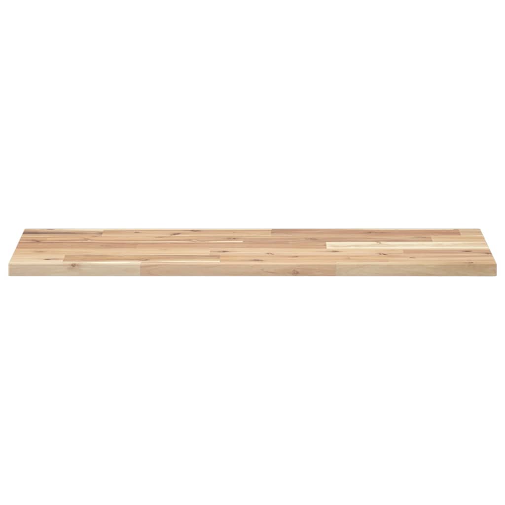 vidaXL Tablero de mesa rectangular madera maciza acacia 100x30x2 cm - Image 4