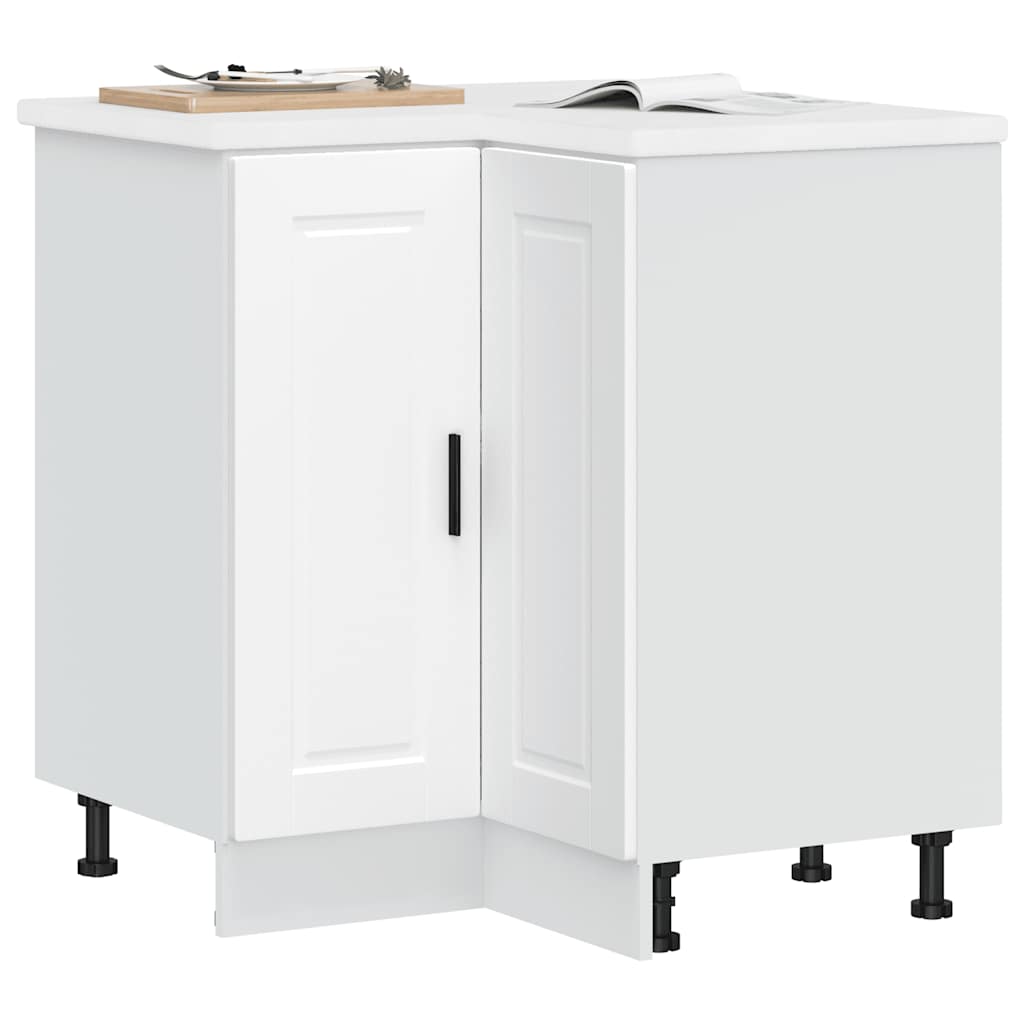 vidaXL Mueble bajo esquina de cocina porto blanco madera reconstituida