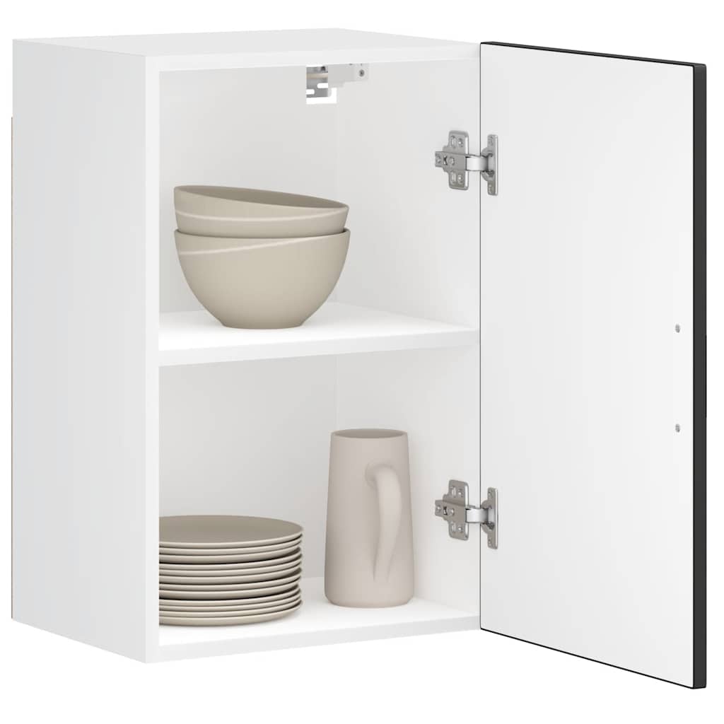 vidaXL Mueble de pared de cocina Porto madera contrachapada negra