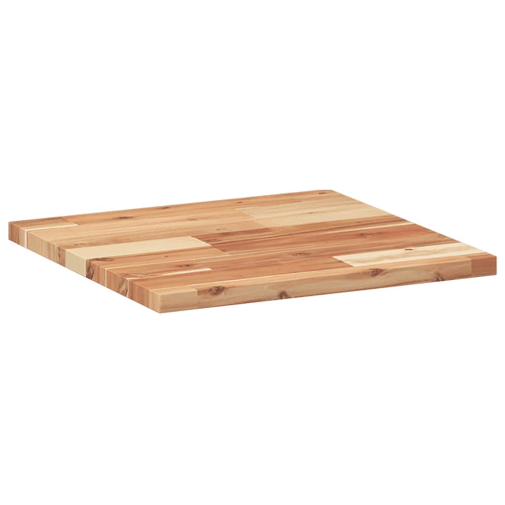 vidaXL Tablero de mesa cuadrado madera maciza de acacia 40x40x2 cm
