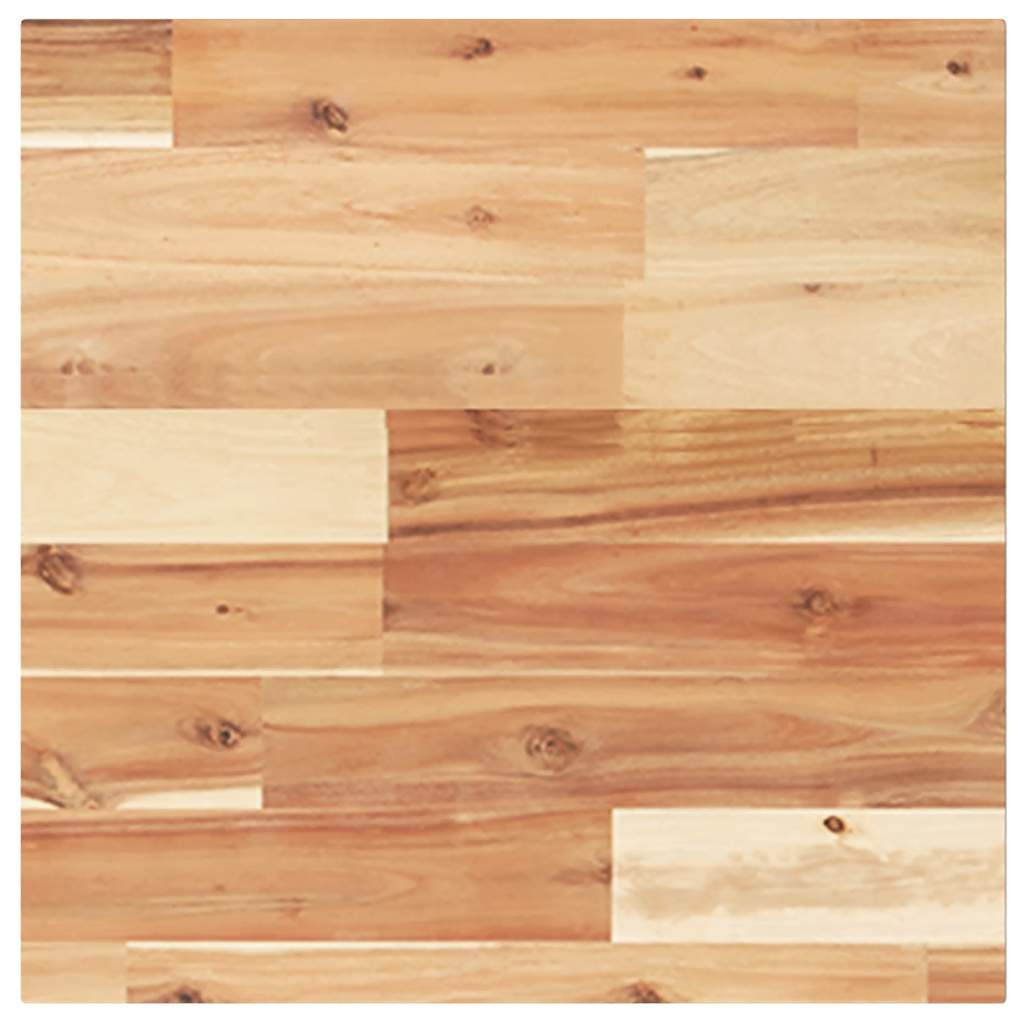 vidaXL Tablero de mesa cuadrado madera maciza de acacia 40x40x2 cm - Image 4