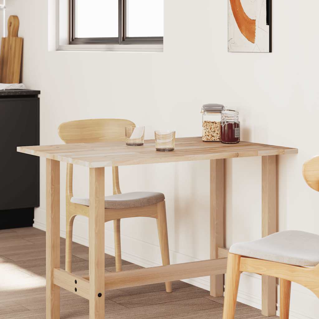 vidaXL Tablero de mesa rectangular madera maciza de acacia 100x70x2 cm - Image 4