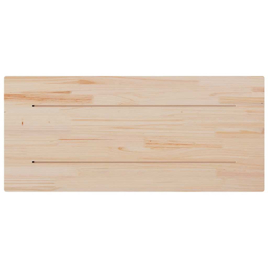 vidaXL Tablero de mesa rectangular madera maciza pino 90x40x1,7 cm - Image 6