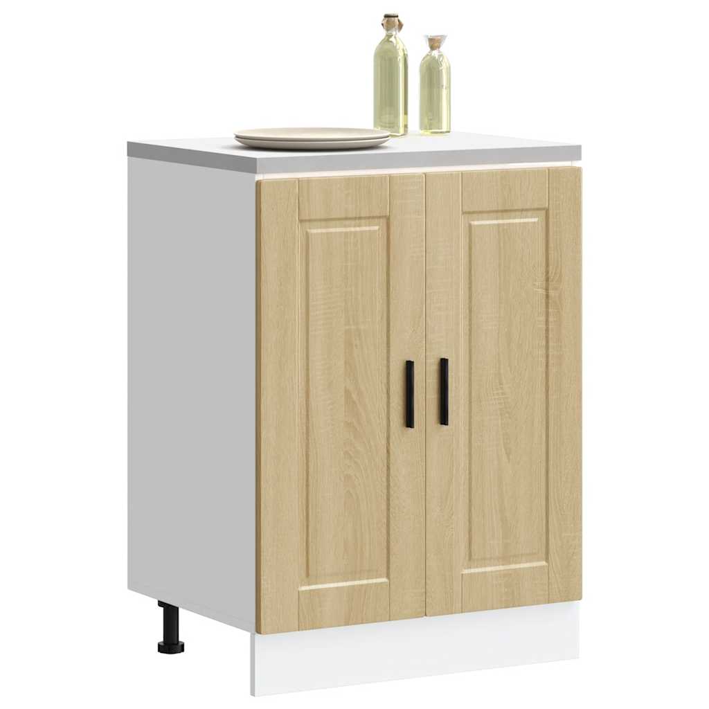 vidaXL Mueble bajo de cocina porto roble sonoma madera reconstituida