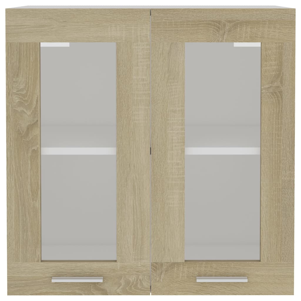 vidaXL Vitrina colgante "Lyon" roble Sonoma 60x31x60 cm madera de ingeniería - Image 6