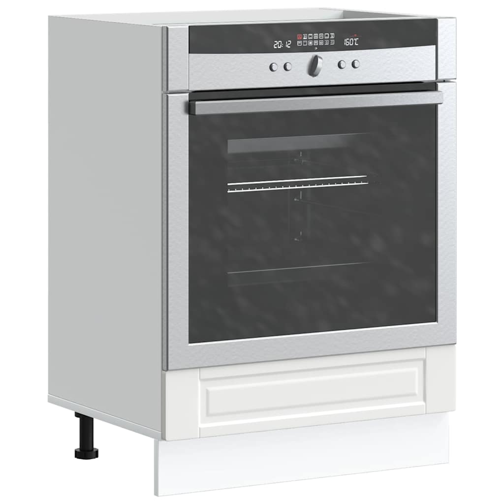 vidaXL Mueble de horno Porto blanco madera reconstituida