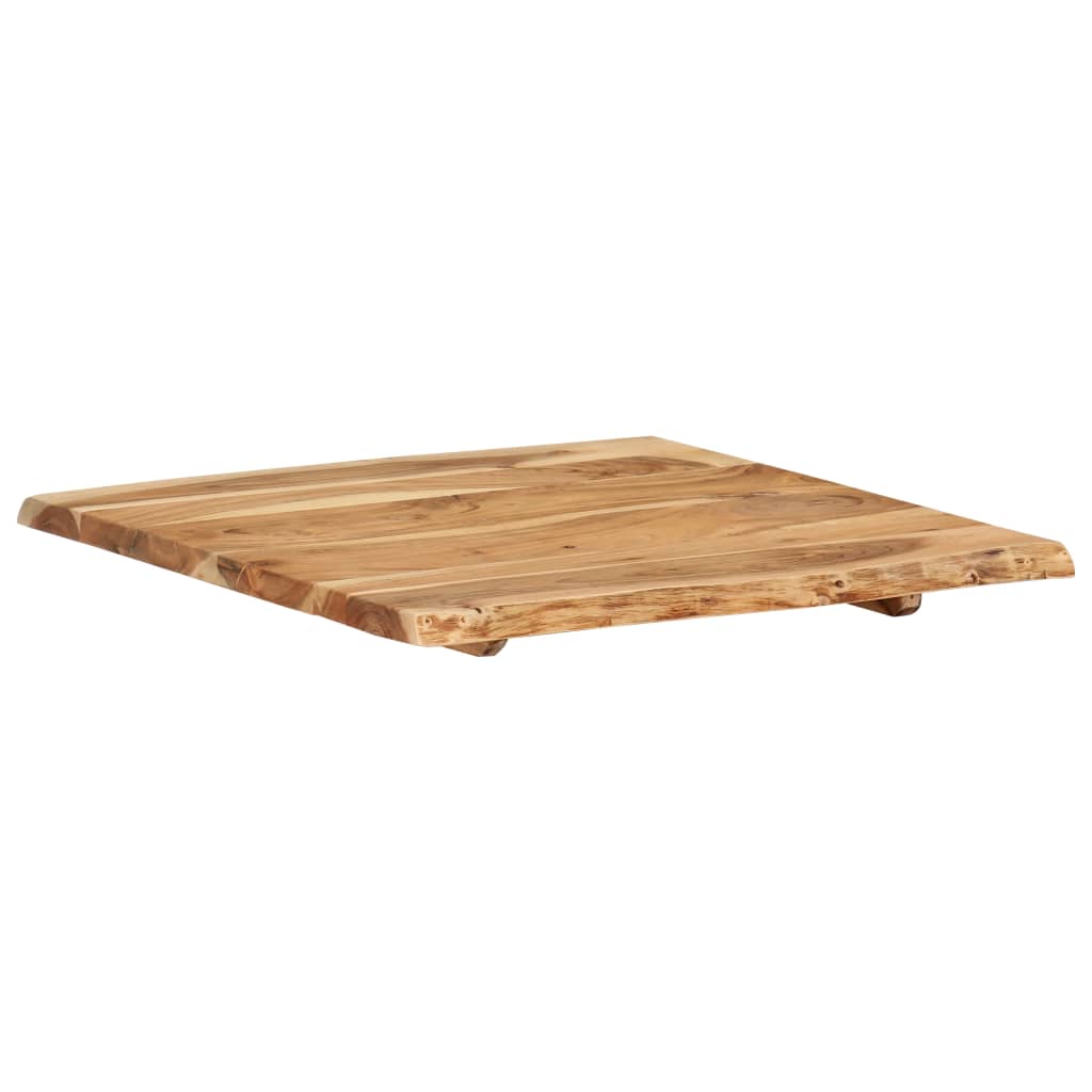 vidaXL Superficie de mesa de madera maciza de acacia 58x(50-60)x2,5 cm - Image 4