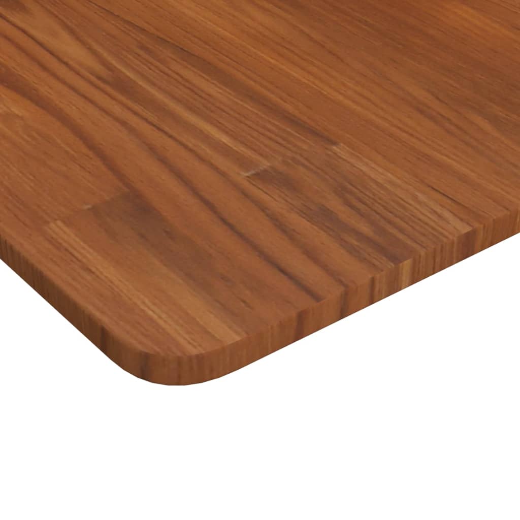 vidaXL Tablero de mesa cuadrada madera roble marrón oscuro 50x50x1,5cm - Image 3