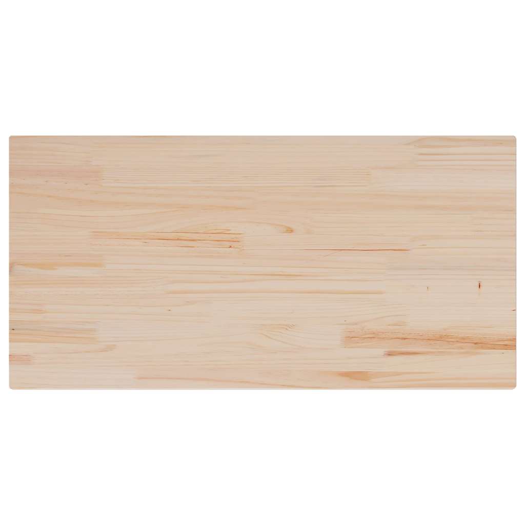 vidaXL Tablero de mesa rectangular 4 uds madera de pino 100x50x2,5 cm - Image 3