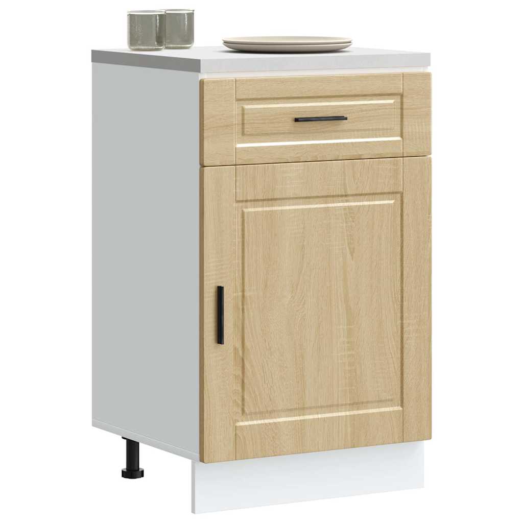 vidaXL Mueble bajo de cocina porto roble sonoma madera reconstituida