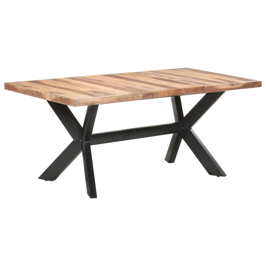 vidaXL Mesa de comedor de madera acacia acabado miel 180x90x75 cm