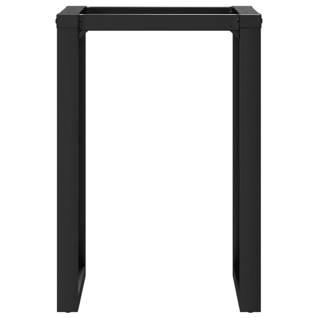vidaXL Patas de mesa de comedor estructura O acero 50x40x73 cm - Image 4