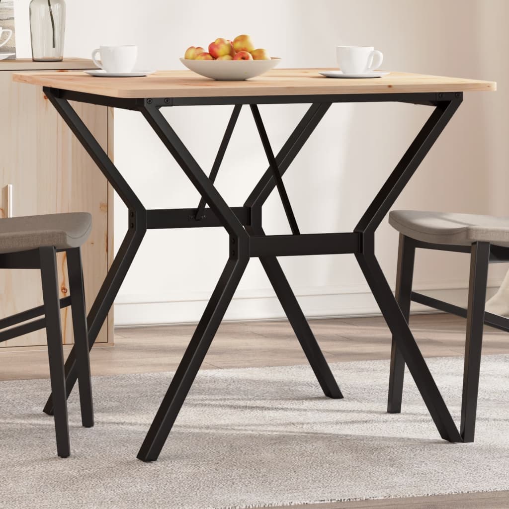 vidaXL Patas de mesa de comedor estructura Y acero 70x70x73 cm