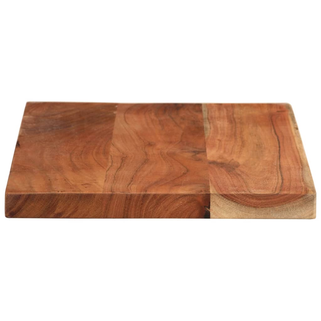 vidaXL Tablero de mesa rectangular madera maciza acacia 50x40x2,5 cm - Image 4