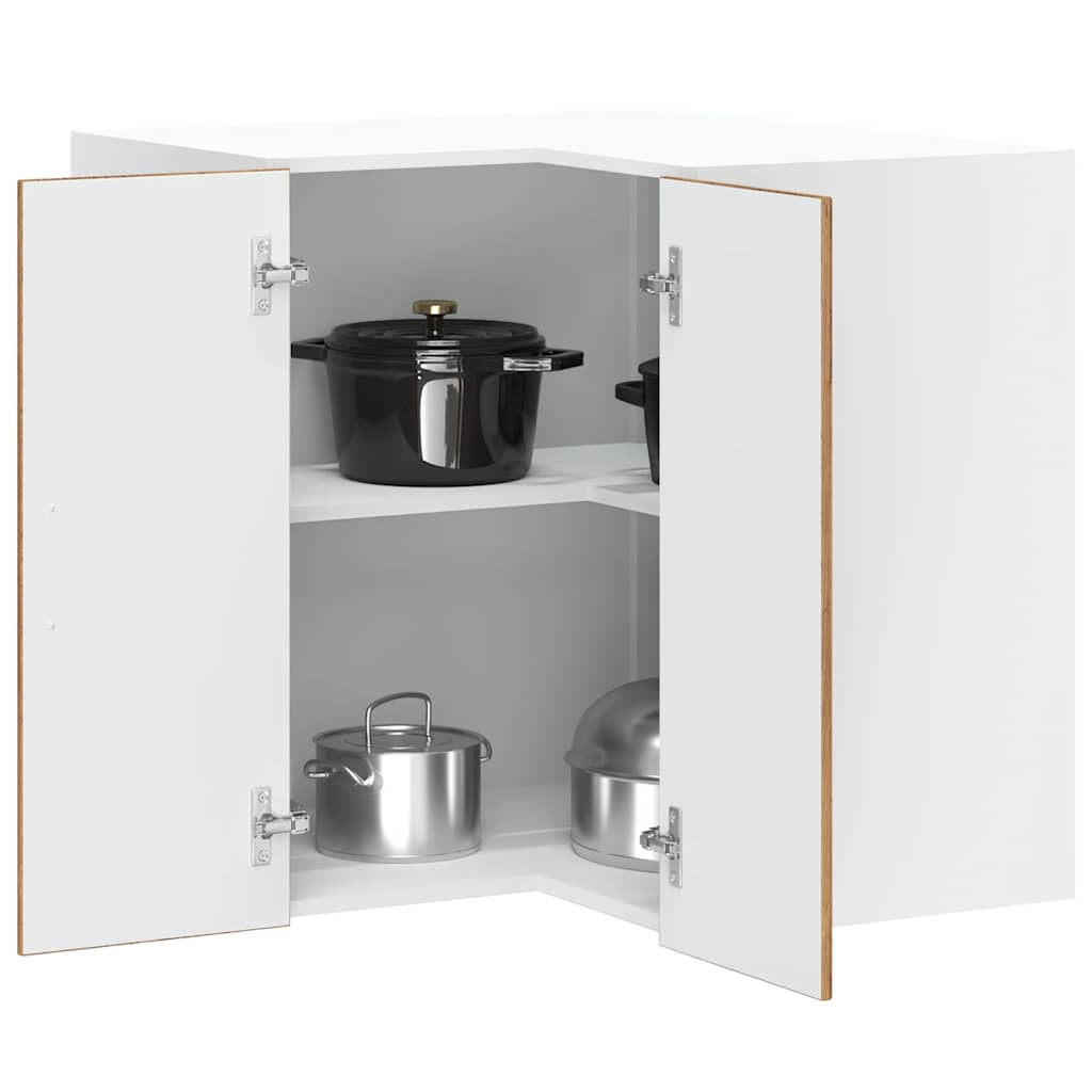 vidaXL Mueble de cocina esquina pared Lucca madera vieja