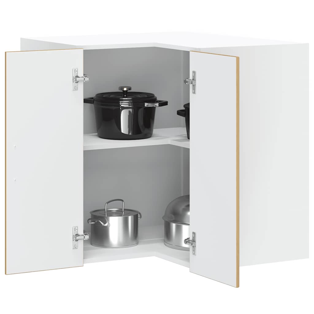 vidaXL Mueble de cocina esquina pared Lucca roble artesanal