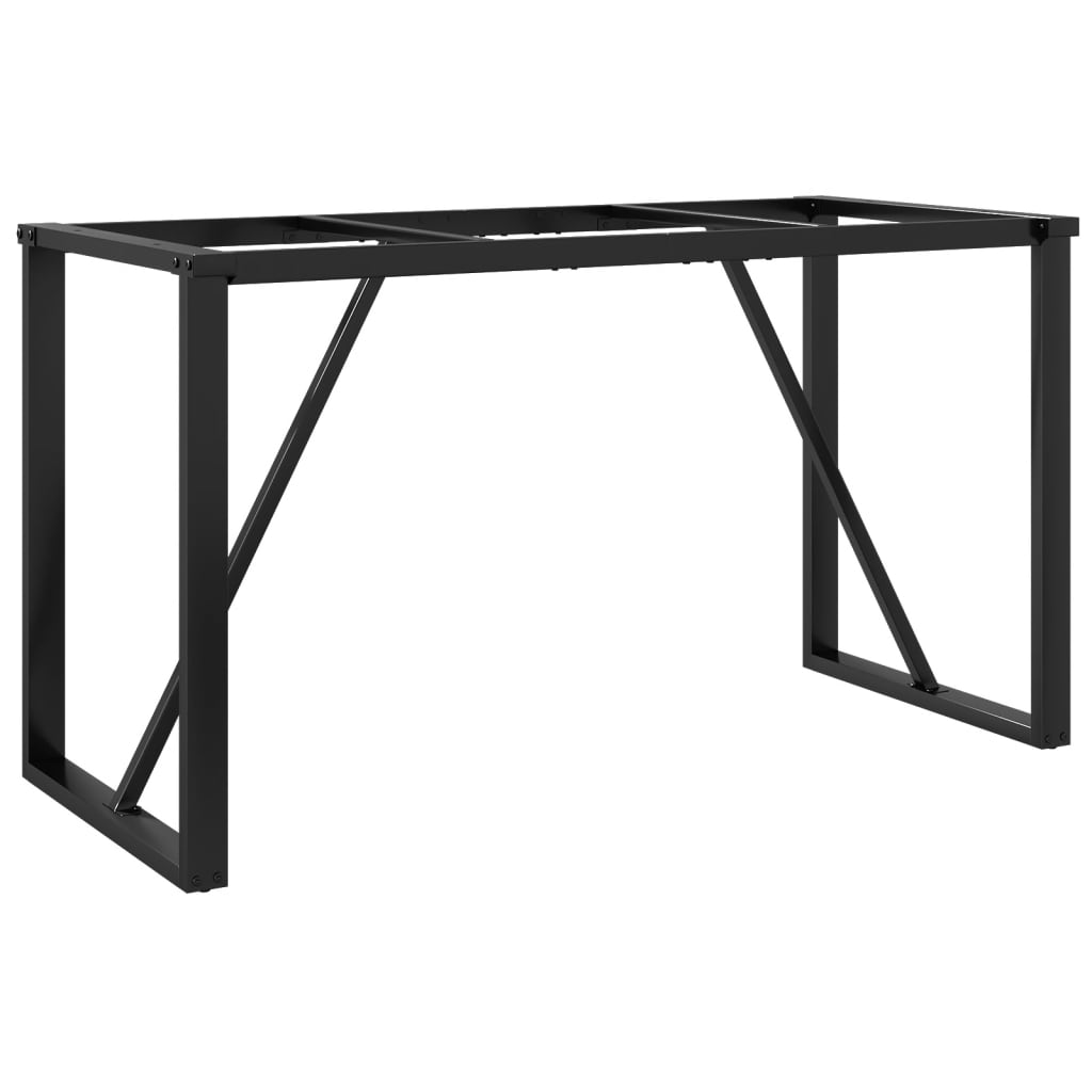 vidaXL Patas de mesa de comedor estructura O acero 120x60x73 cm - Image 6