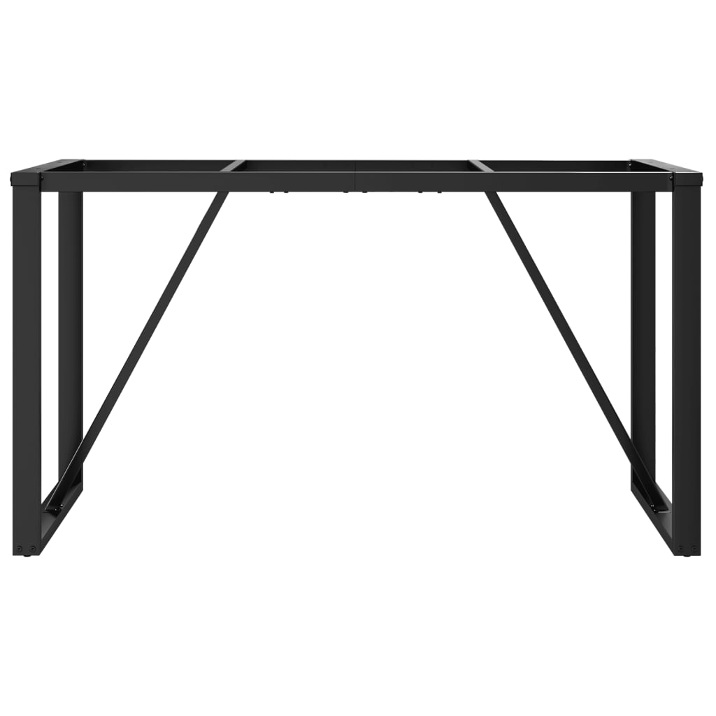 vidaXL Patas de mesa de comedor estructura O acero 120x60x73 cm - Image 4