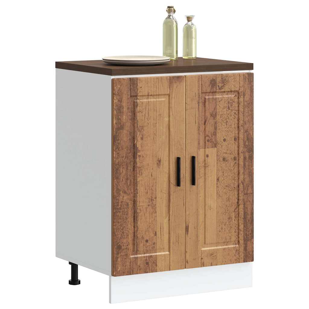 vidaXL Mueble bajo de cocina porto madera vieja madera reconstituida