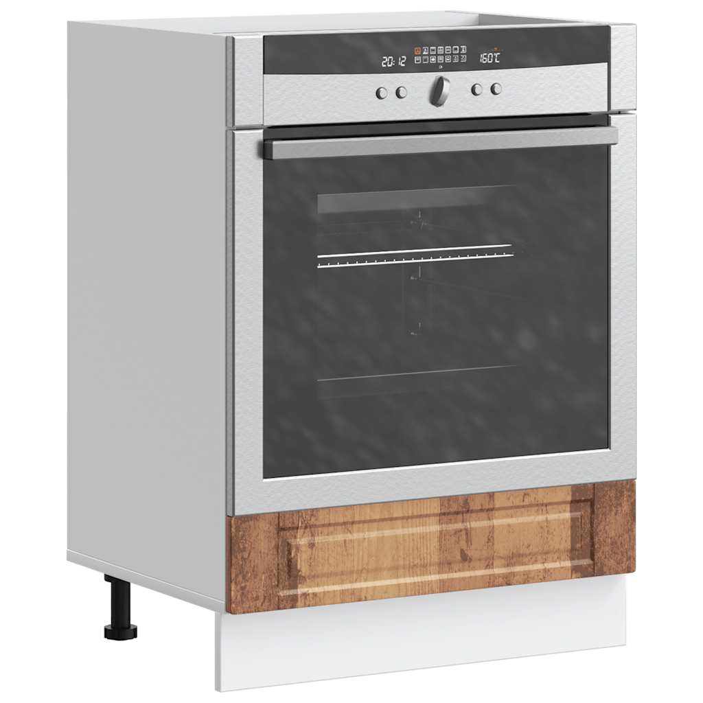 vidaXL Mueble de horno Porto madera vieja madera reconstituida