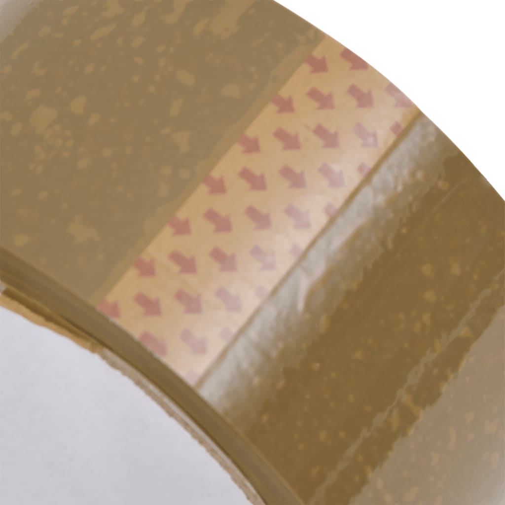 vidaXL Cinta de embalaje marrón 36 unidades 48 mm x 66 m - Image 6