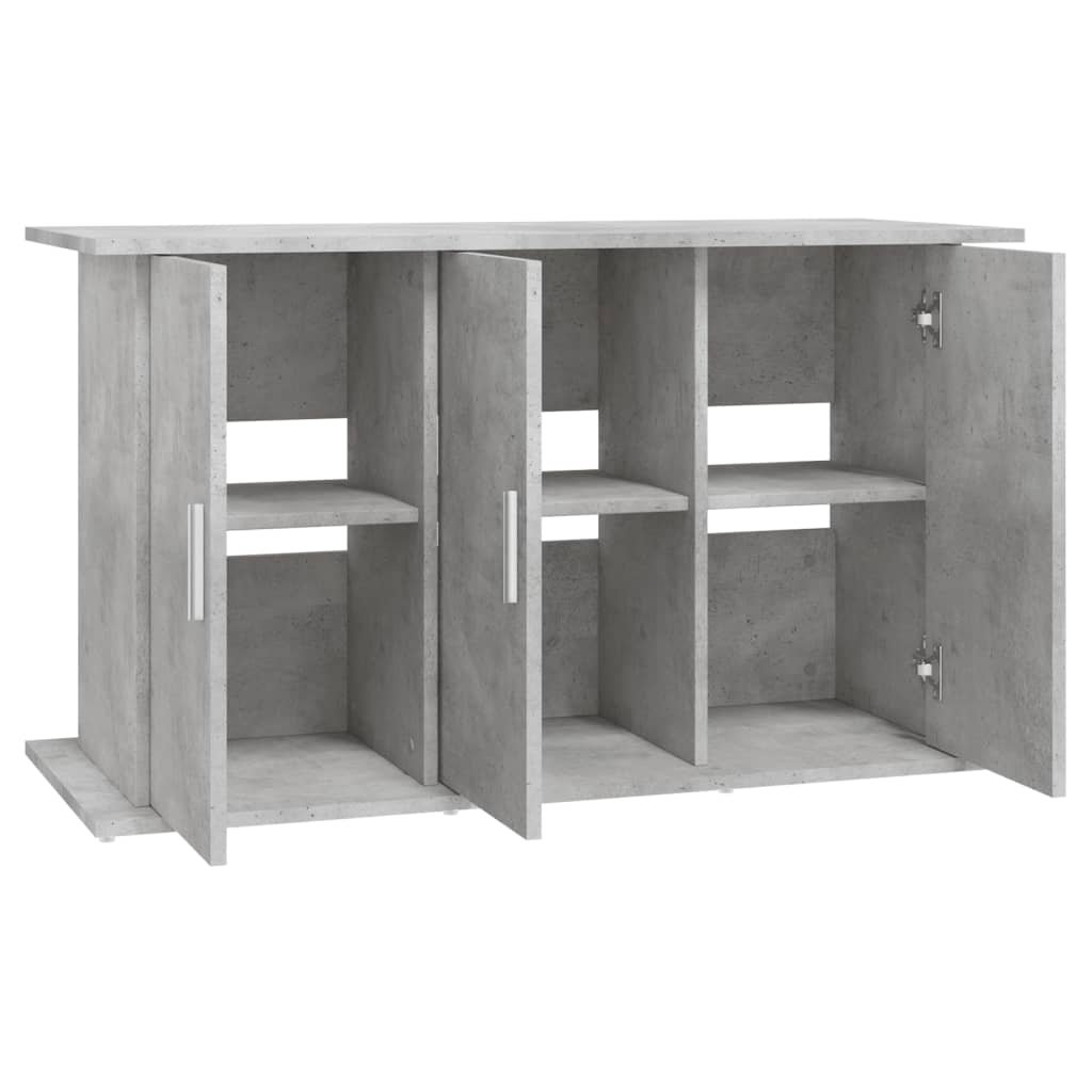 vidaXL Soporte para acuario de hormigón gris 101x41x58 cm de madera sintética - Image 6