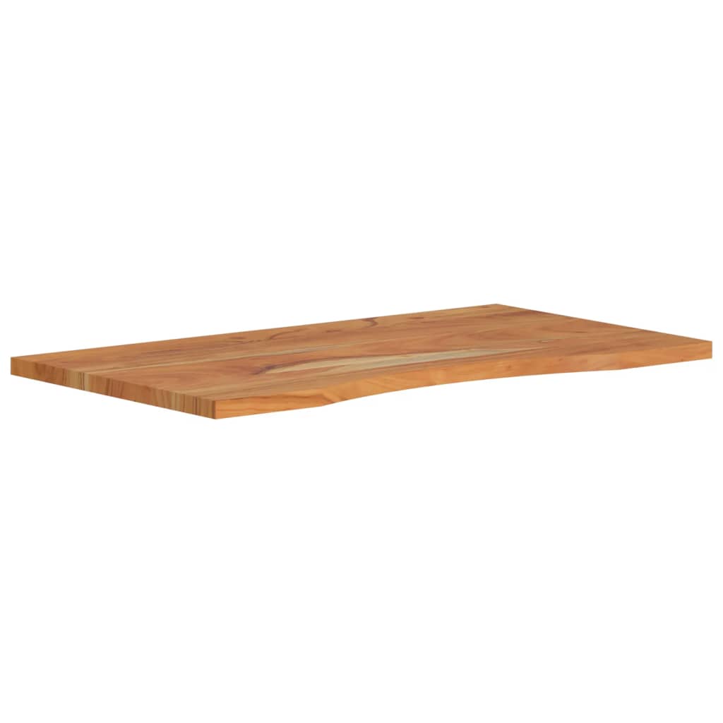 vidaXL Tablero de escritorio rectangular madera acacia 100x50x2,5 cm - Image 3