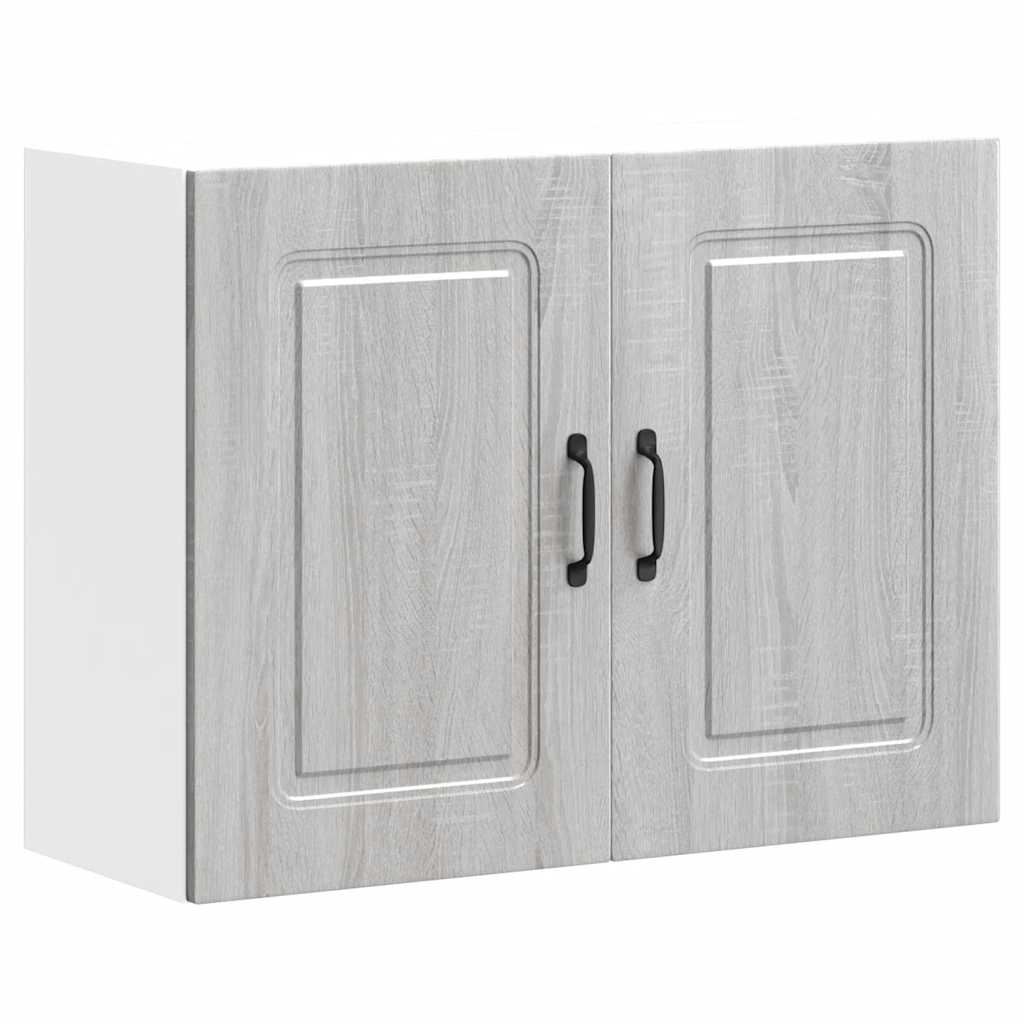 vidaXL Mueble de pared de cocina Kalmar madera ingeniería sonoma gris
