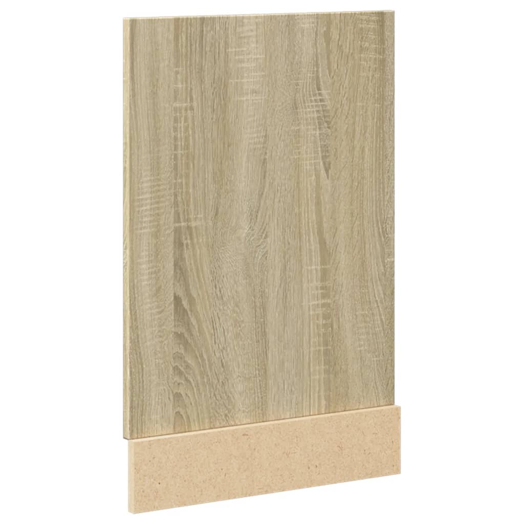 vidaXL Panel para lavavajillas roble Sonoma 45x3x67 cm madera de ingeniería - Image 6
