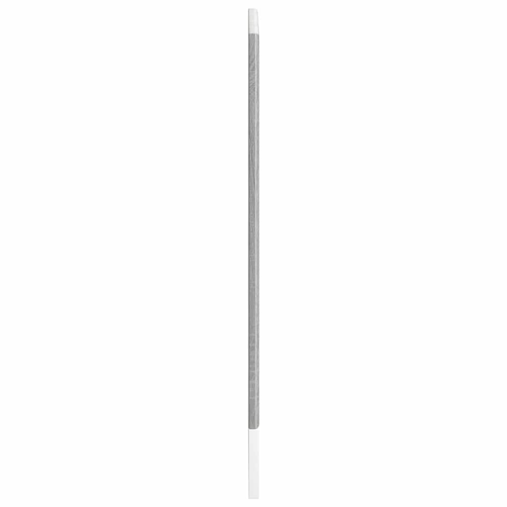 vidaXL Panel para lavavajillas Lucca madera contrachapada sonoma gris - Image 5