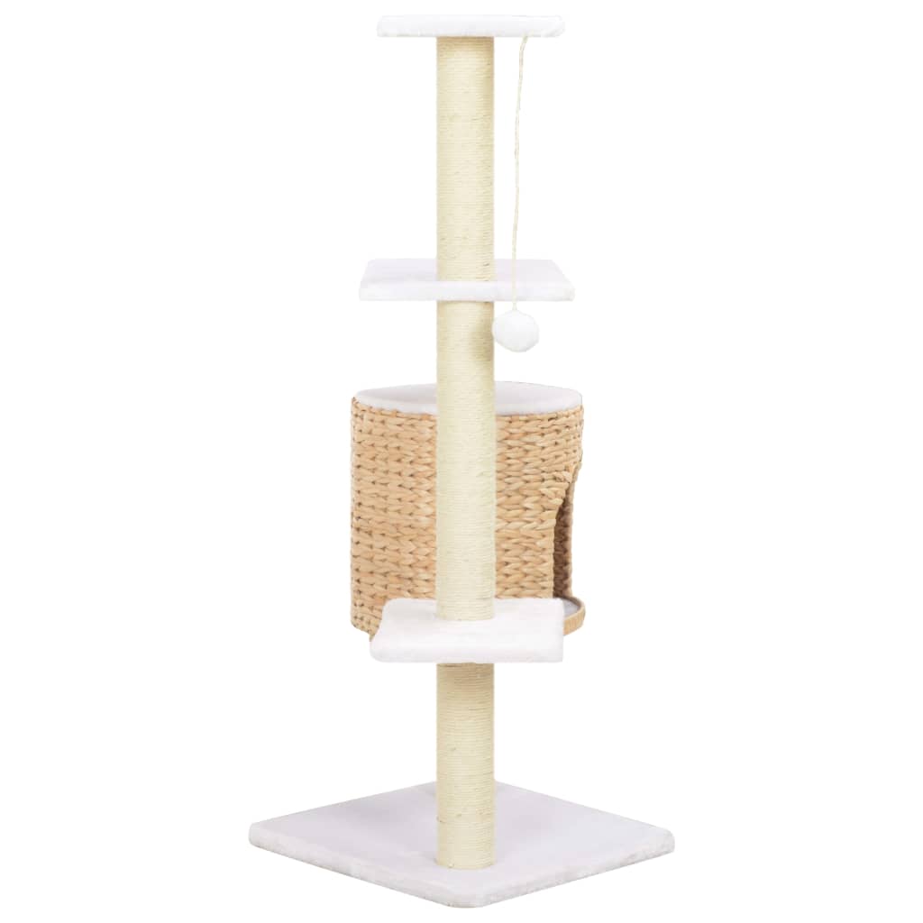 vidaXL Rascador para gatos de hierba marina con poste de sisal - Image 3