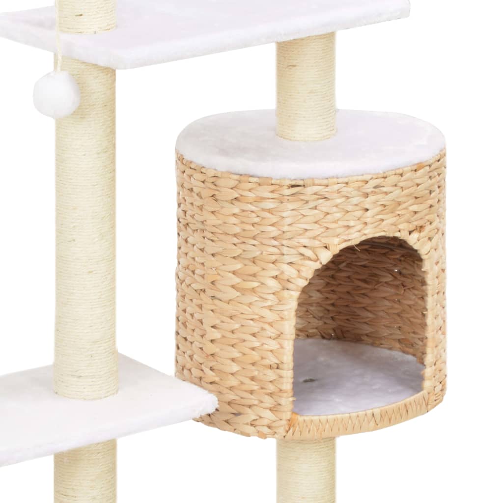 vidaXL Rascador para gatos de hierba marina con poste de sisal - Image 5
