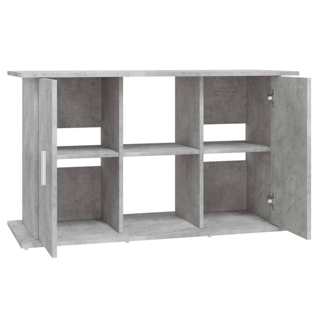 vidaXL Soporte para acuario de hormigón gris 101x41x58 cm de madera sintética - Image 6