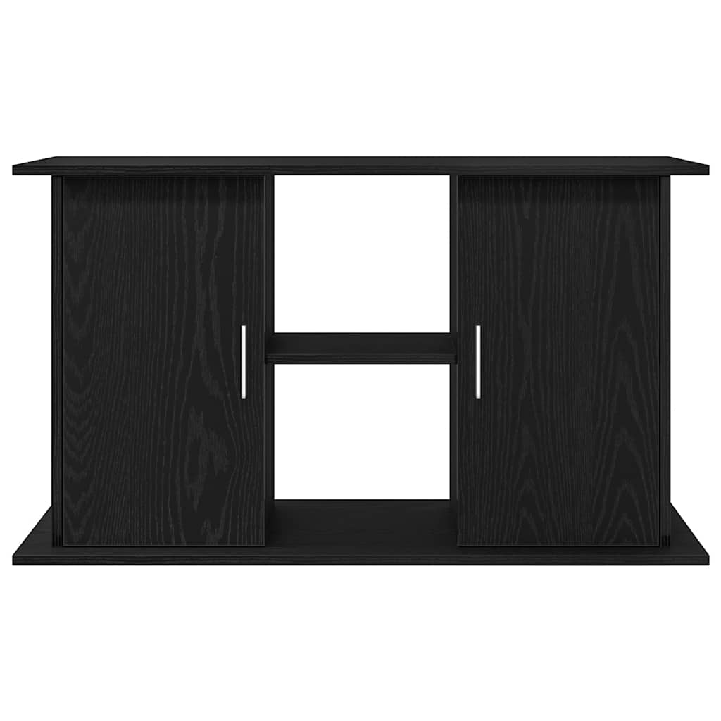 vidaXL Soporte para acuario de madera de ingeniería de roble negro 101x41x58 cm - Image 5
