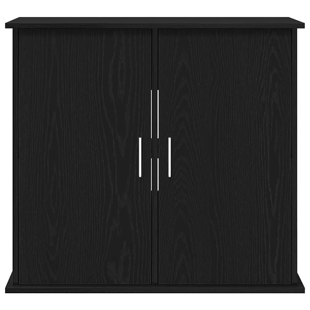 vidaXL Soporte para acuario de madera de ingeniería de roble negro 81x36x73 cm - Image 6