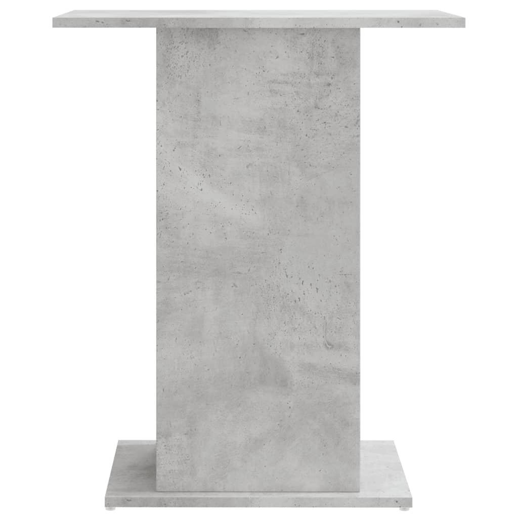 vidaXL Soporte para acuario de hormigón gris 60,5x36x72,5 cm de madera sintética - Image 4