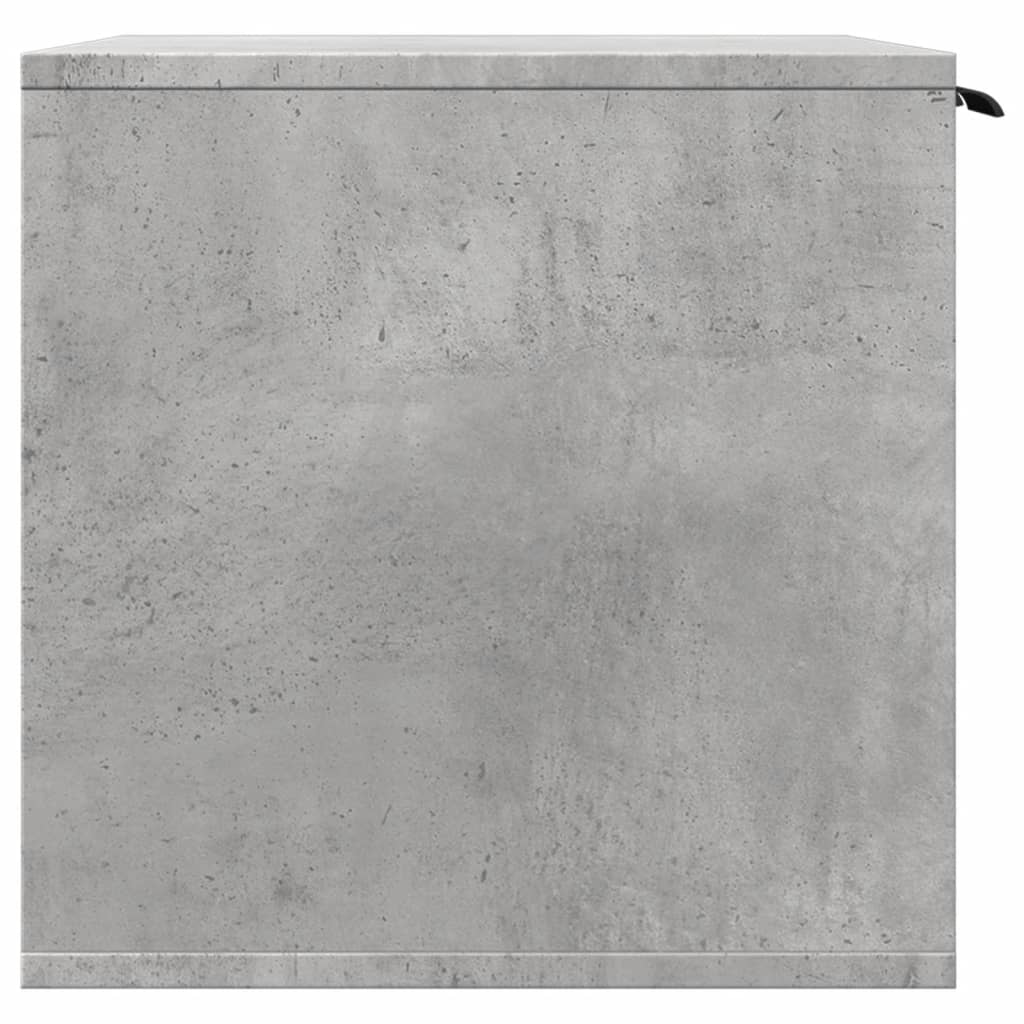 vidaXL Mueble arenero para gatos madera gris hormigón 80x50x45 cm - Image 6