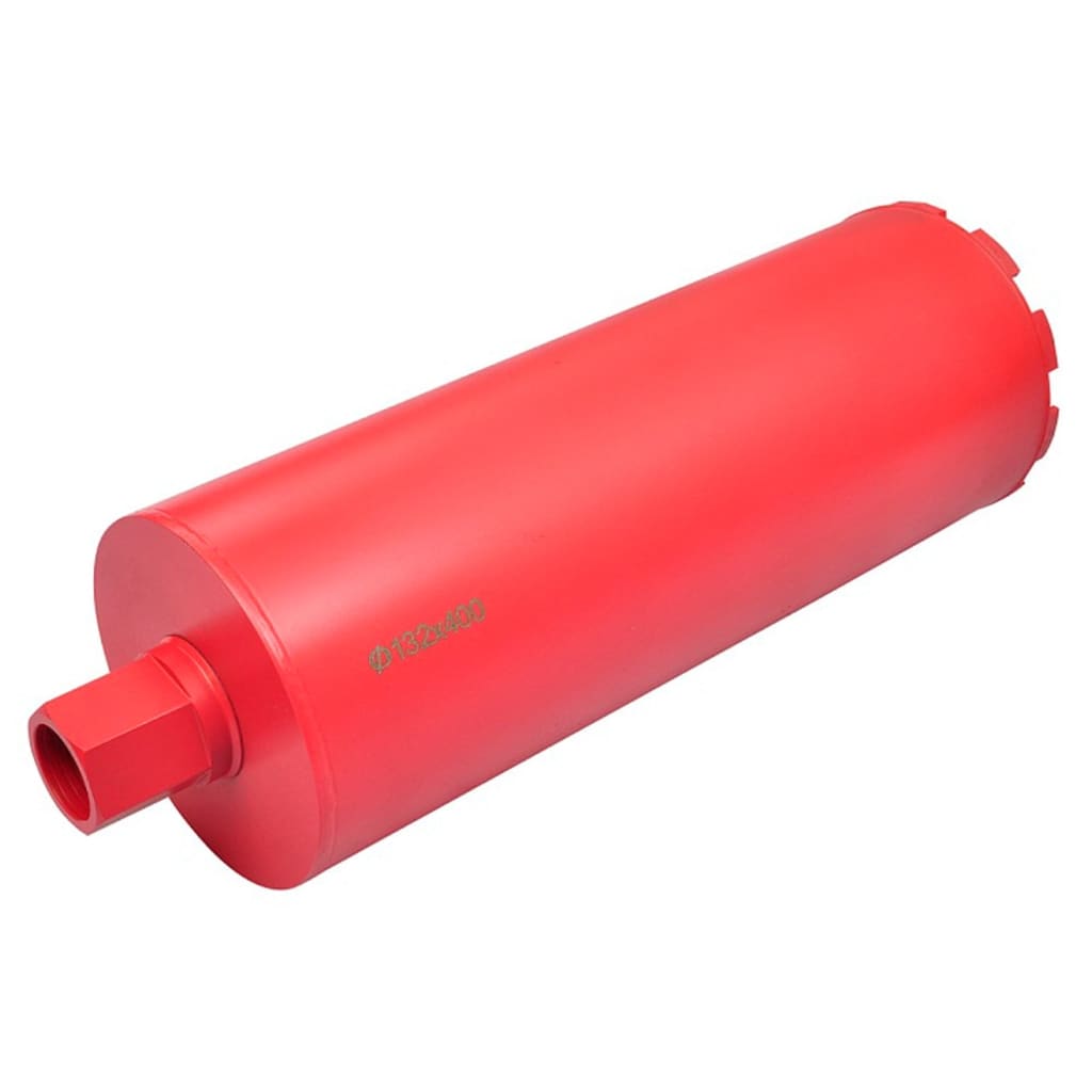 vidaXL Broca de diamante para perforación en seco/húmedo 132x400 mm
