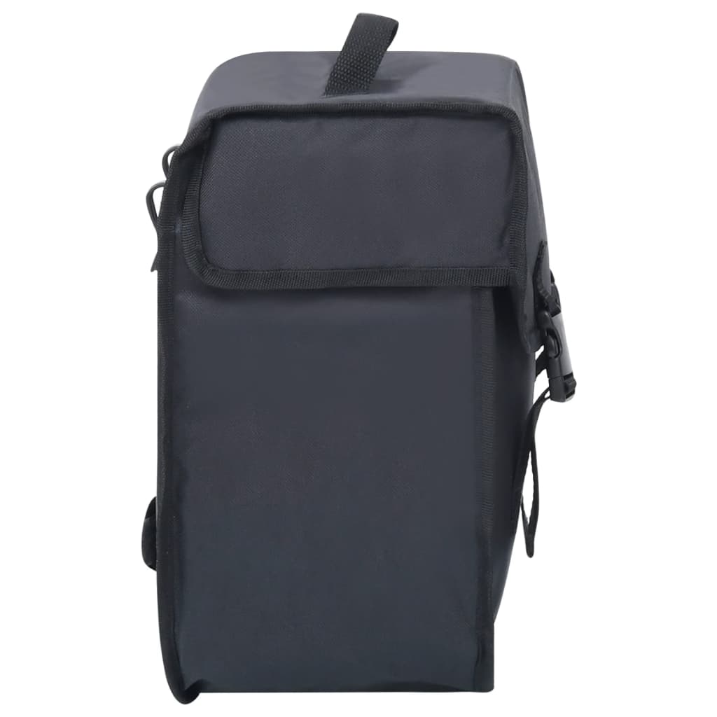 vidaXL Bolsa para bicicleta alforja impermeable 21 L negra - Image 4