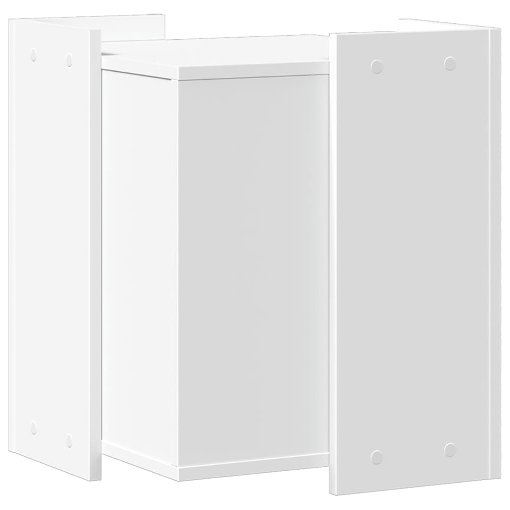 vidaXL Mueble arenero para gatos madera ingeniería blanco 42x42x51 cm - Image 6