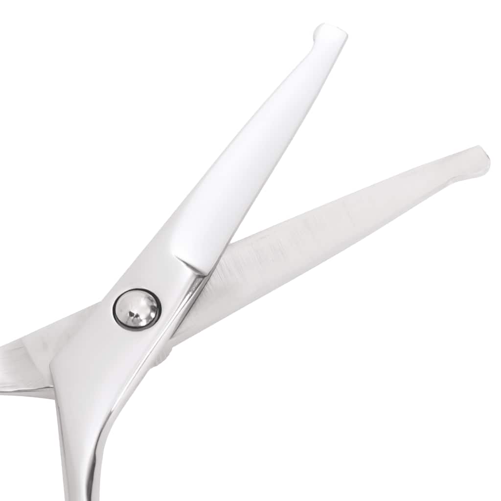 vidaXL Set de tijeras de peluquería canina 6 piezas acero inoxidable - Image 5