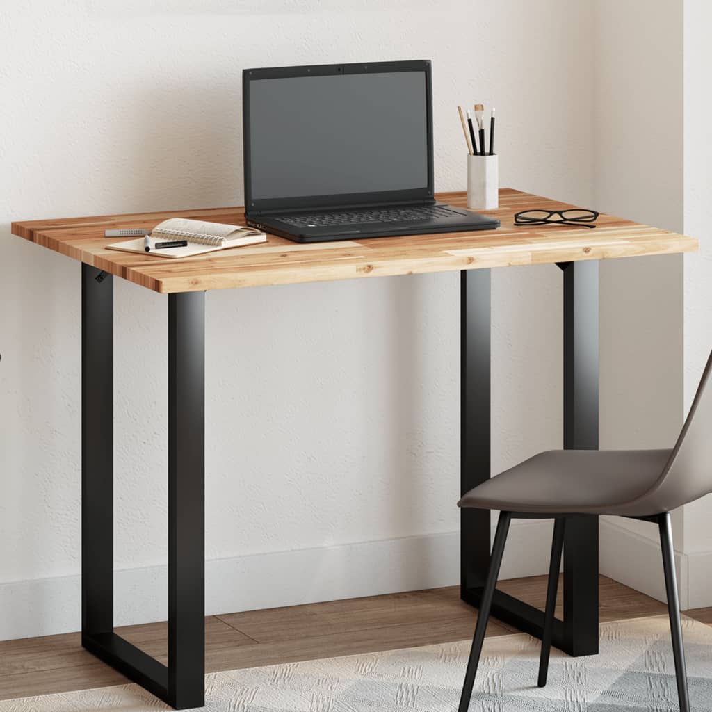 vidaXL Tablero de mesa rectangular madera maciza acacia 80x70x2 cm